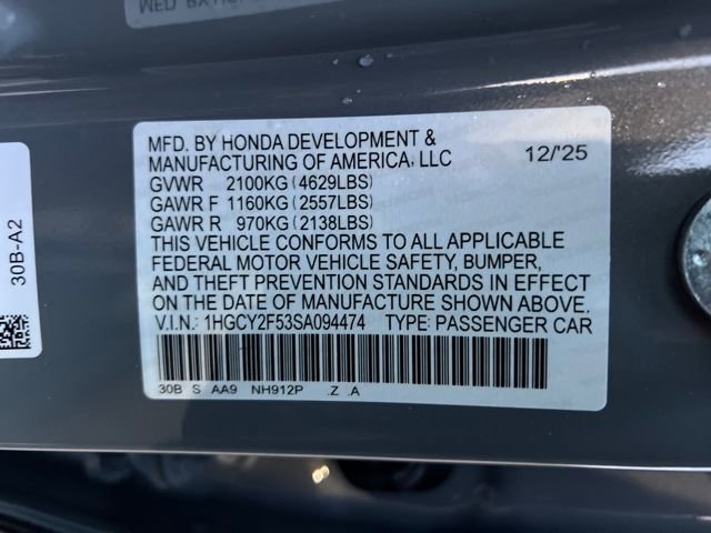 New 2025 Honda Accord Sport image 17