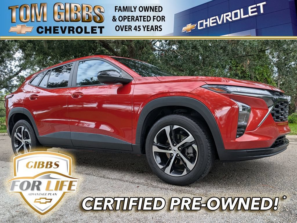 Used 2024 Chevrolet Trax RS w/ Driver Confidence Package FWD image 1