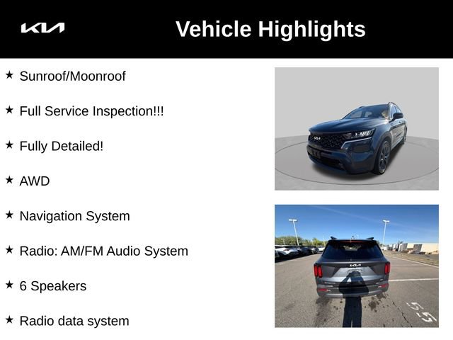 Certified 2023 Kia Sorento X-Line EX AWD/4WD image 6
