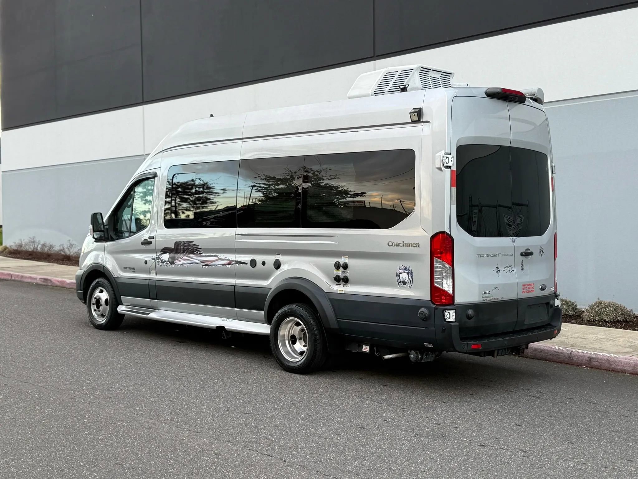 Used 2020 Ford Transit 350 148 High Roof Extended AWD image 3