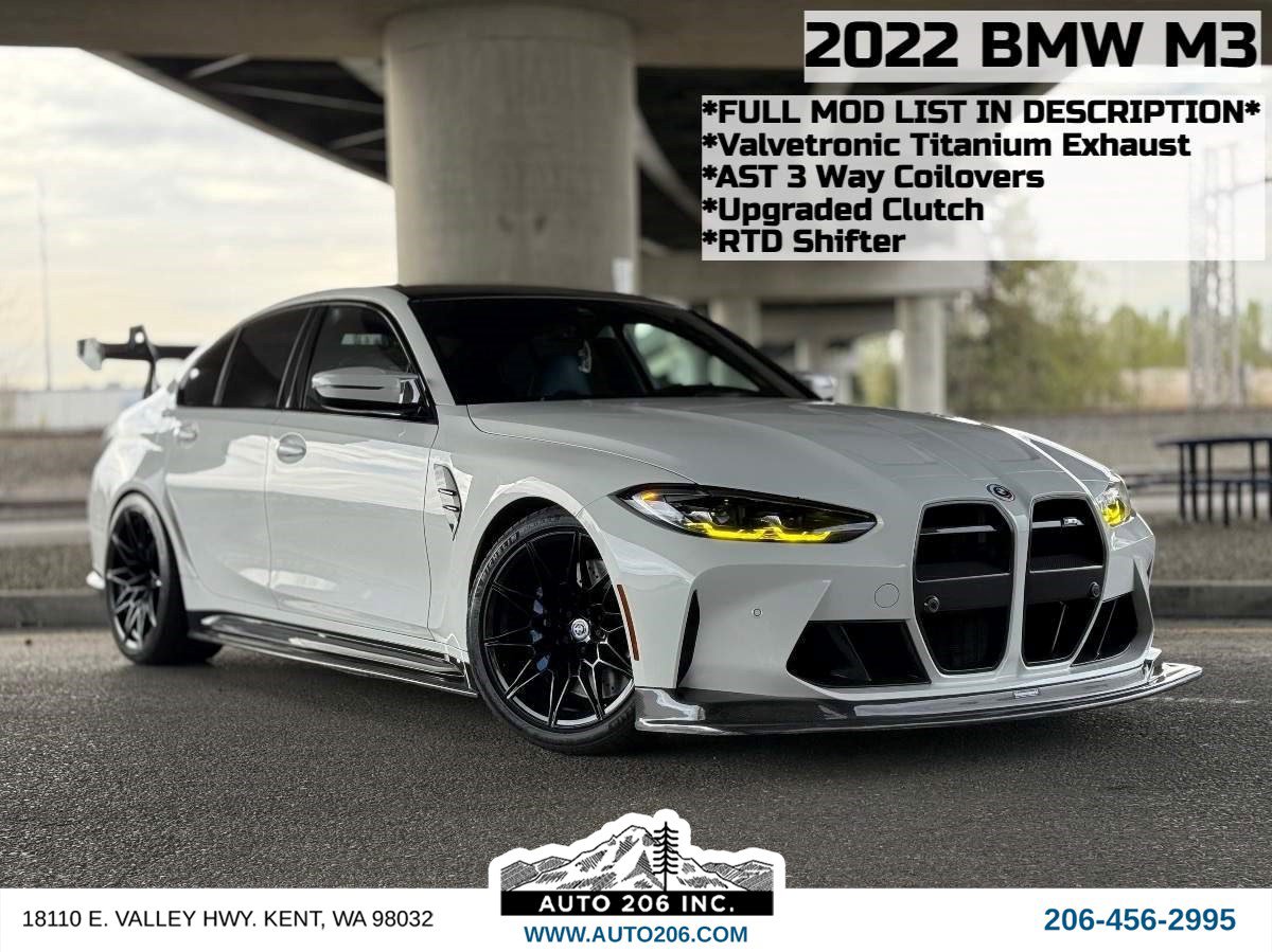 Used 2022 BMW M3 RWD image 1