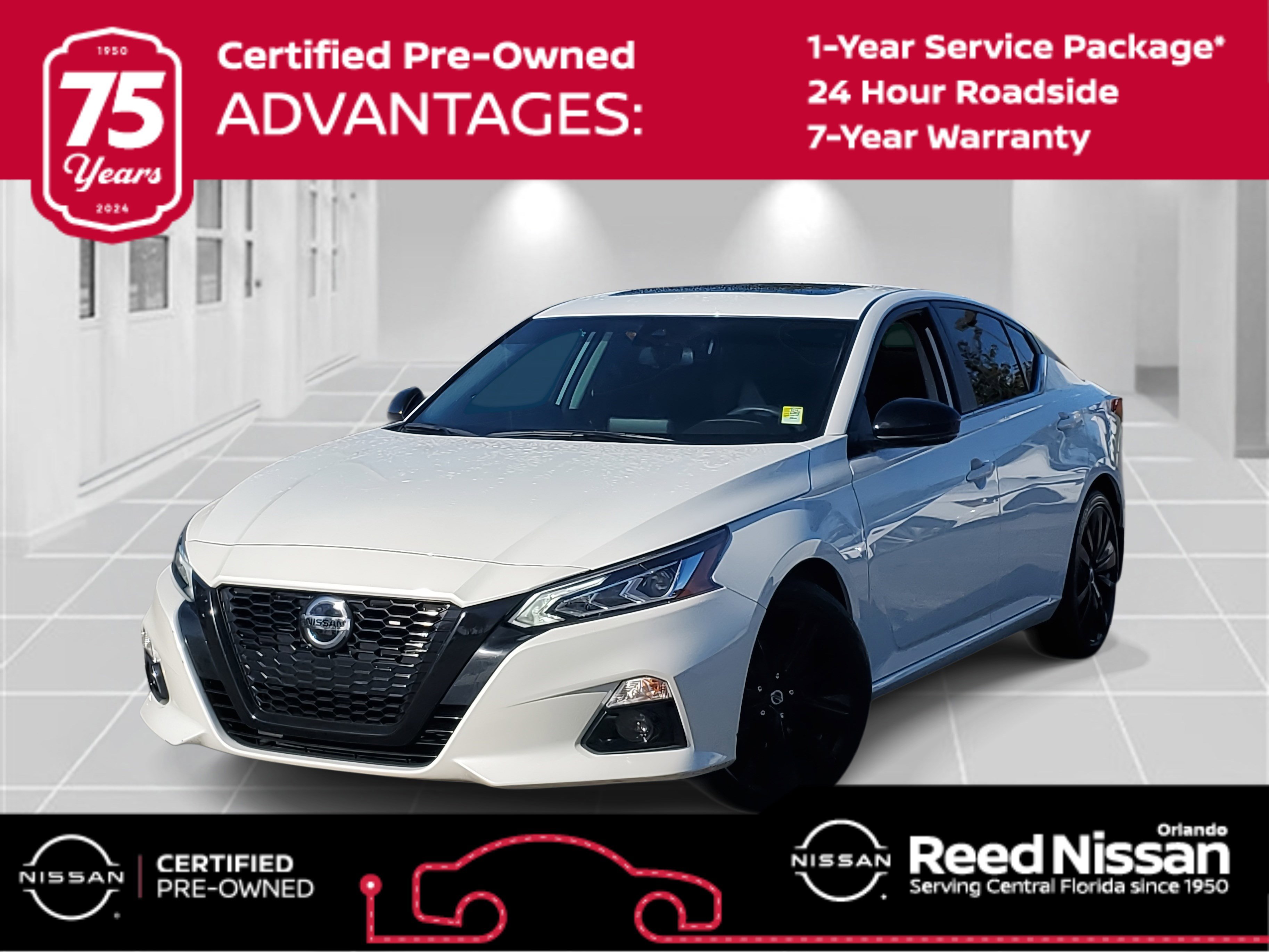 Certified 2022 Nissan Altima 2.5 SR w/ Midnight Edition Package