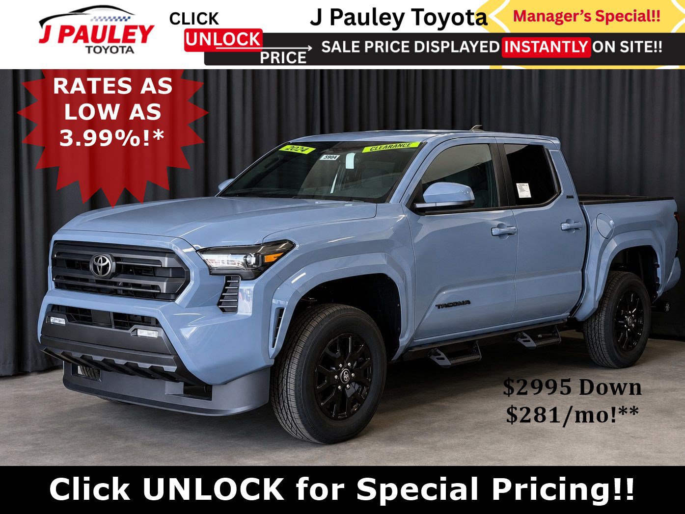 New 2026 Toyota Tacoma SR5 AWD/4WD image 1