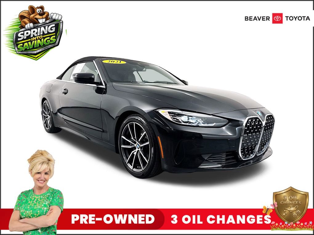 Used 2021 BMW 430i Convertible w/ Premium Package image 1