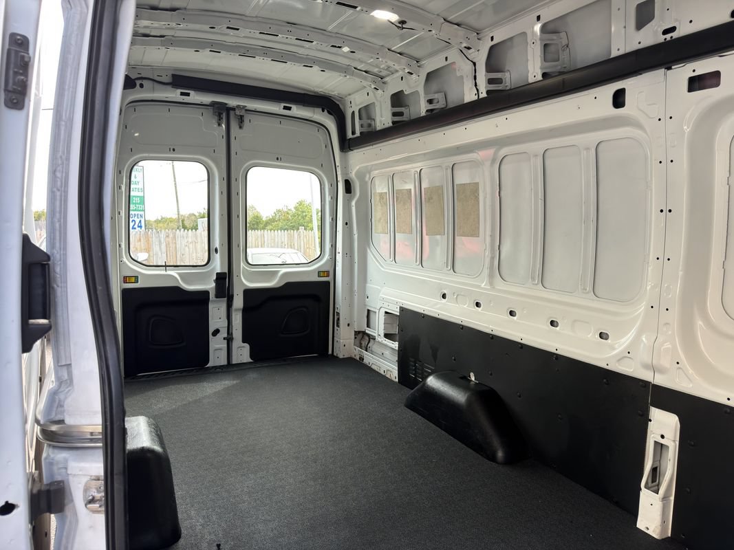 Used 2024 Ford Transit 350 148 High Roof Extended w/ Fleet Safety Package RWD image 33