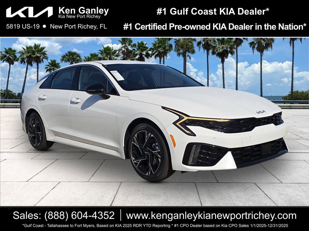 New 2026 Kia K5 GT-Line w/ GT-Line Red Interior Package