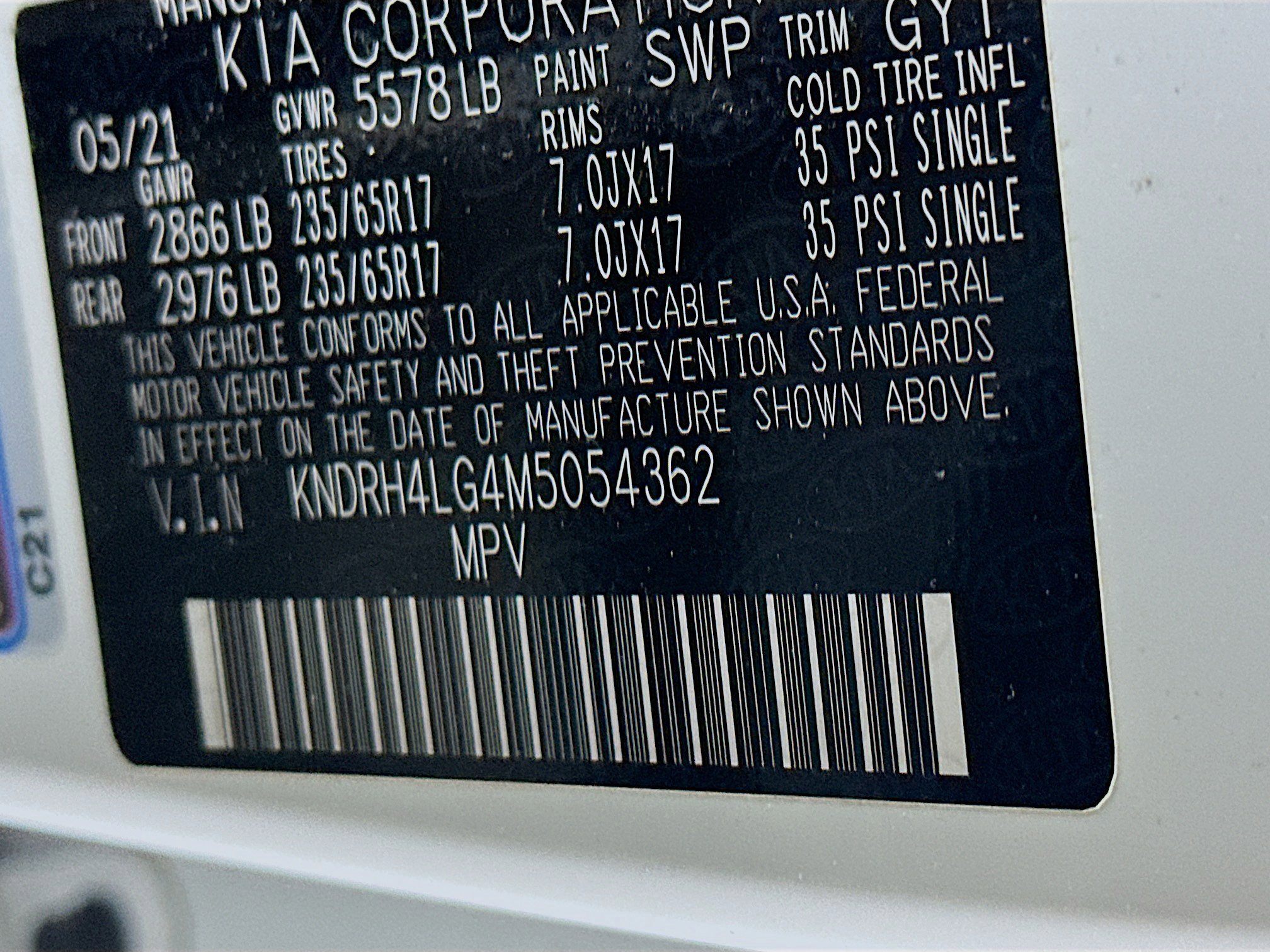 Used 2021 Kia Sorento EX FWD image 12