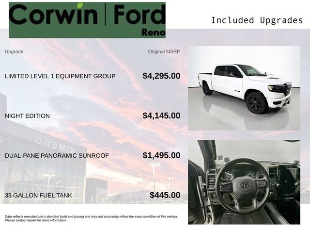 Used 2022 RAM 1500 Limited AWD/4WD image 3
