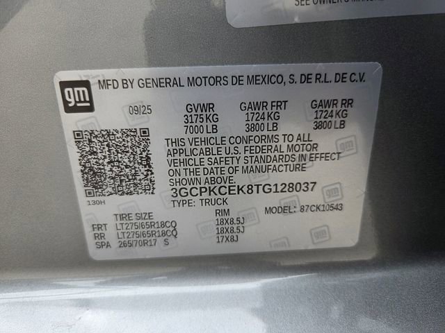 Used 2026 Chevrolet Silverado 1500 Custom Trail Boss image 21