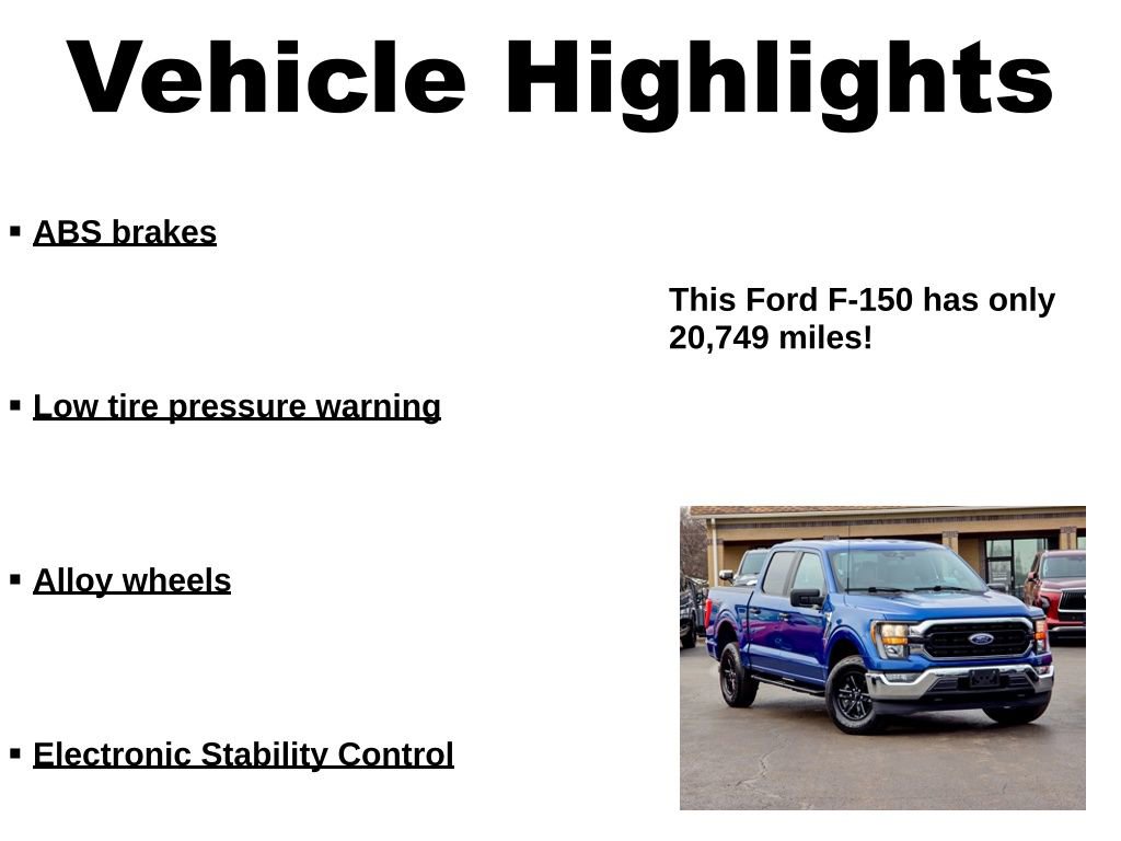 Used 2023 Ford F150 XLT w/ Trailer Tow Package image 45