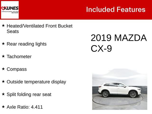 Used 2019 MAZDA CX-9 Grand Touring AWD/4WD image 3
