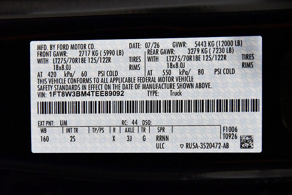 New 2026 Ford F350 XLT w/ XLT Premium Package AWD/4WD image 17