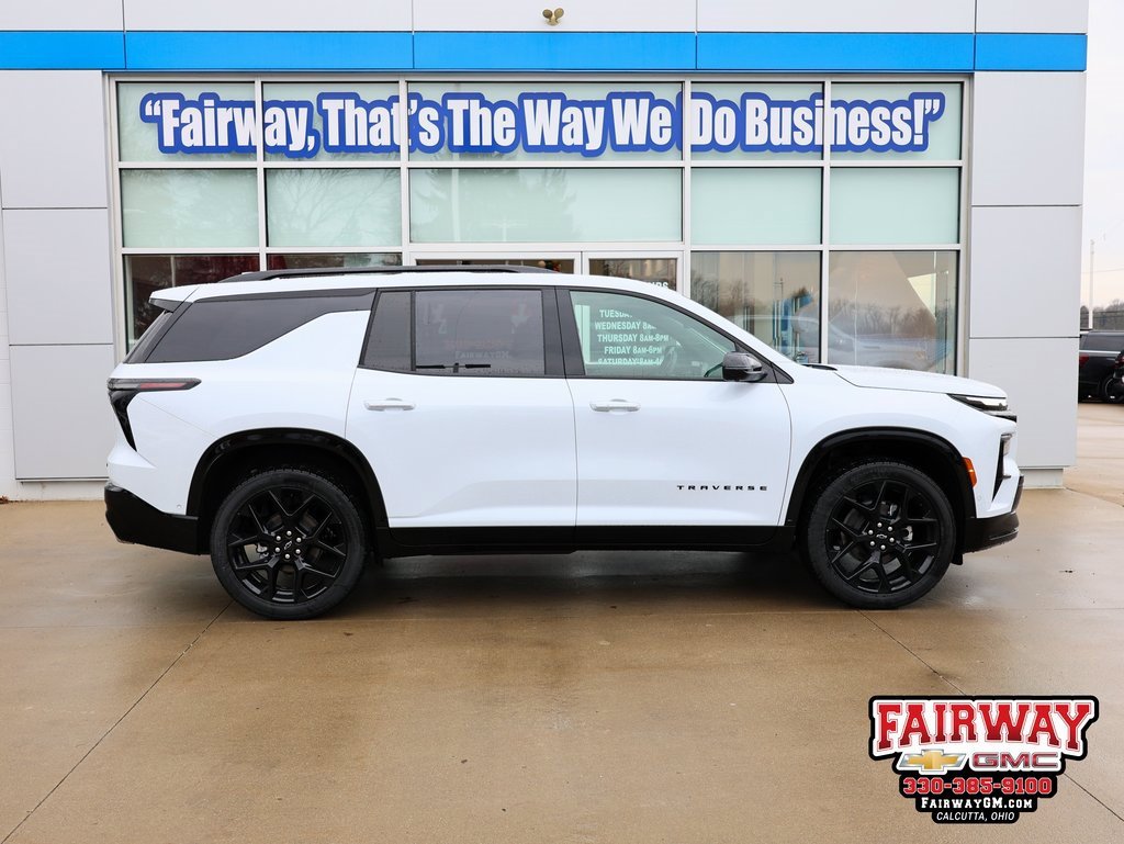 New 2026 Chevrolet Traverse RS