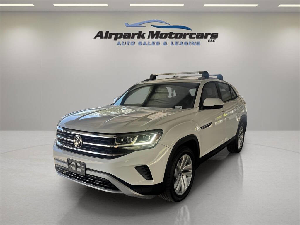 Used 2021 Volkswagen Atlas Cross Sport SE w/ V6 Towing Package image 1