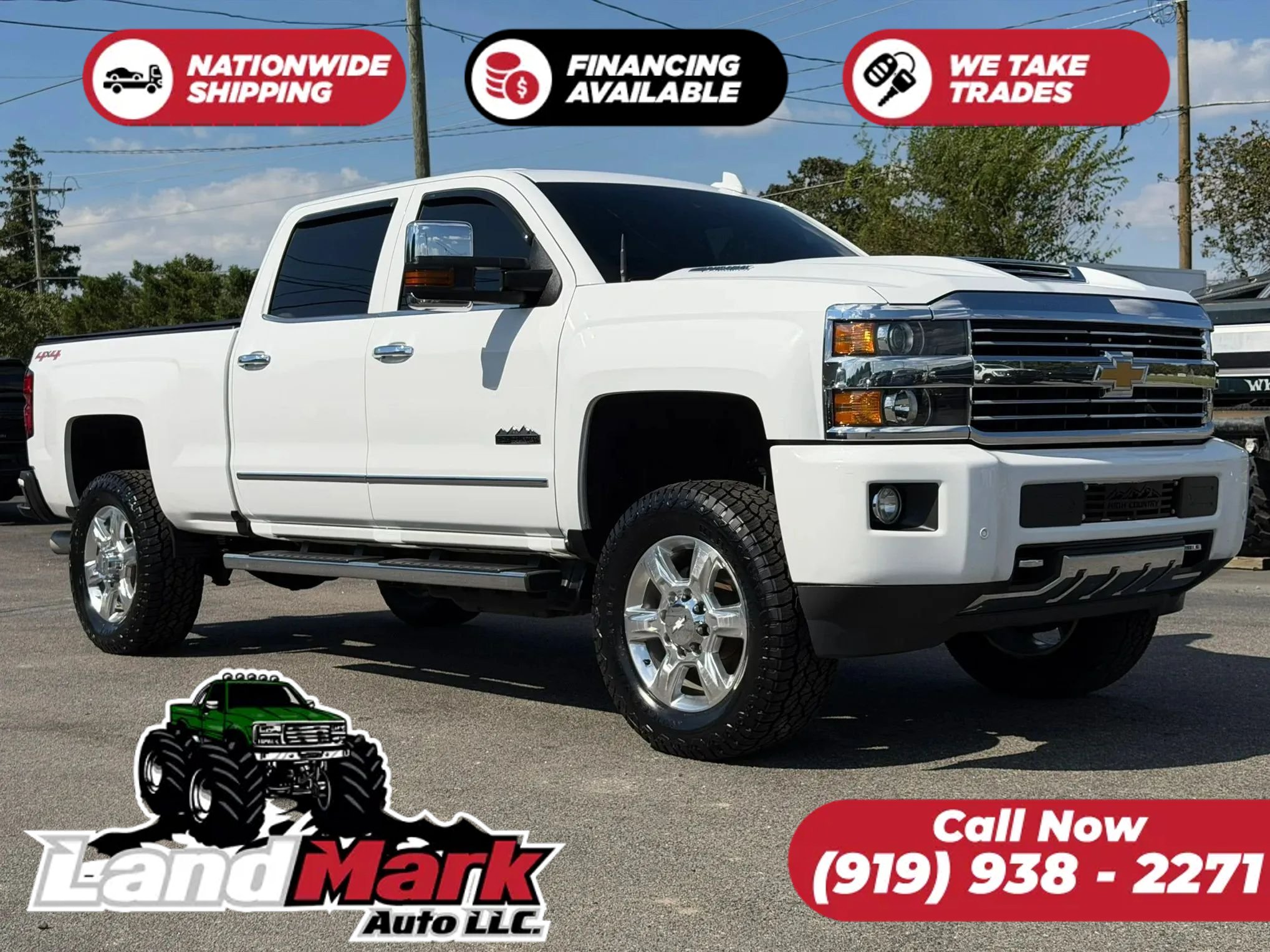 Used 2017 Chevrolet Silverado 2500 High Country w/ Duramax Plus Package