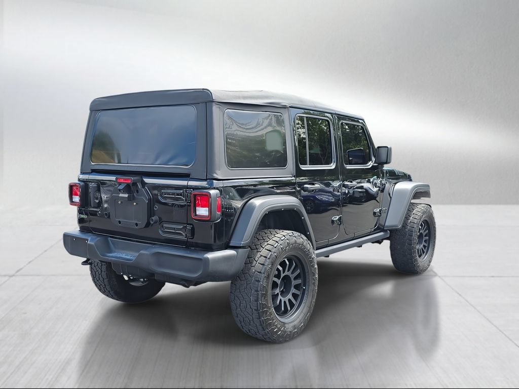Used 2022 Jeep Wrangler Unlimited Sport AWD/4WD image 3