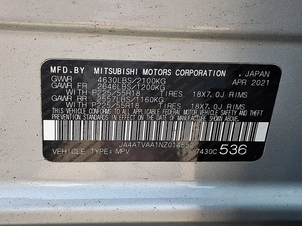 Used 2022 Mitsubishi Eclipse Cross LE AWD/4WD image 26