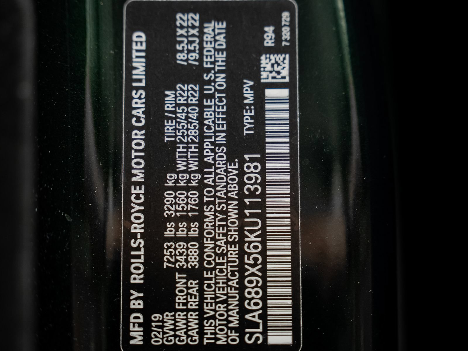 Used 2019 Rolls-Royce Cullinan AWD/4WD image 81