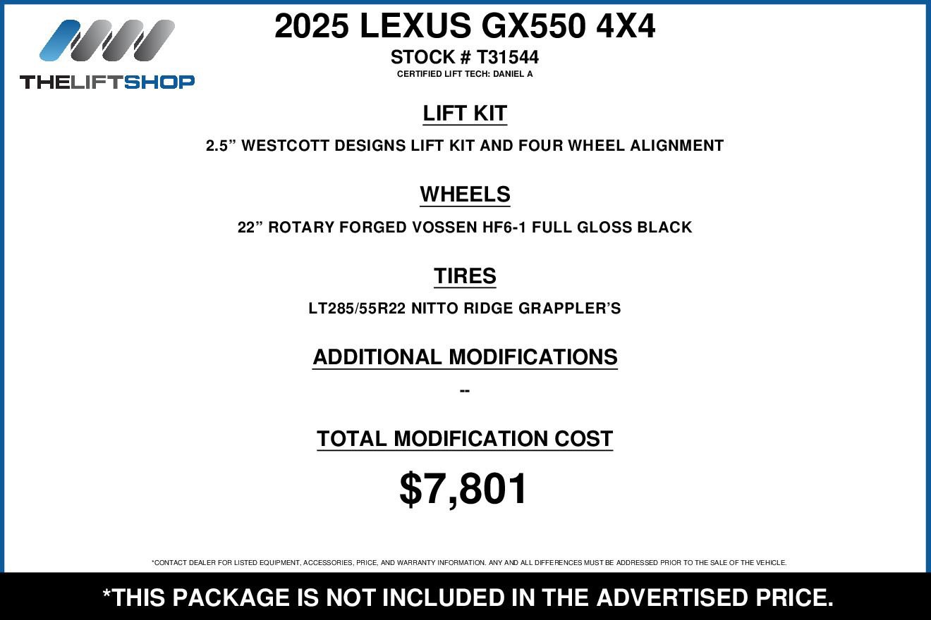 Used 2025 Lexus GX 550 image 2