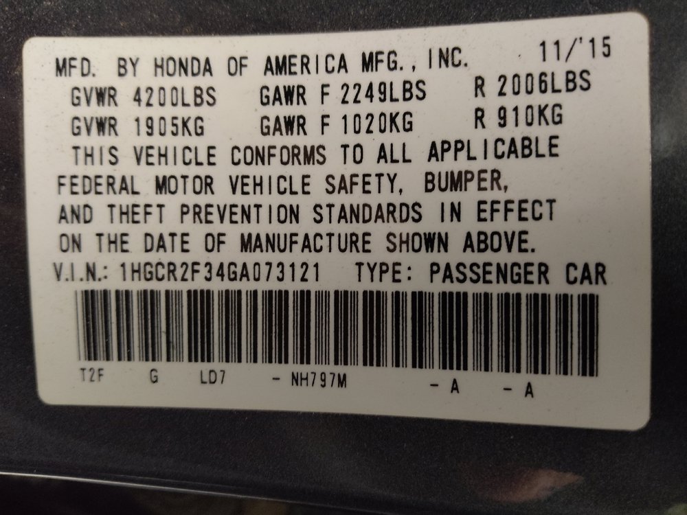 Used 2016 Honda Accord LX image 33