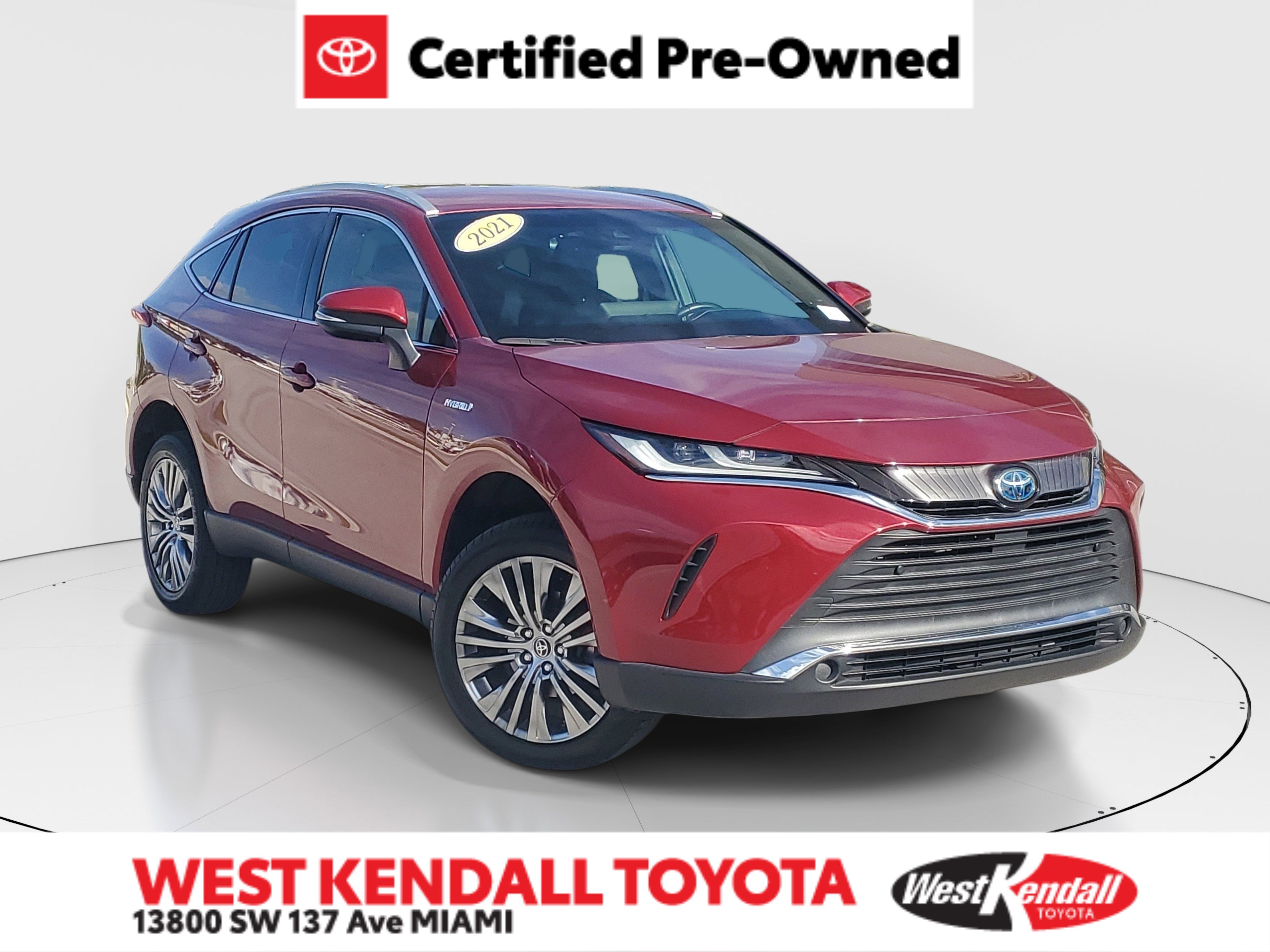 Certified 2021 Toyota Venza XLE w/ Softex Package