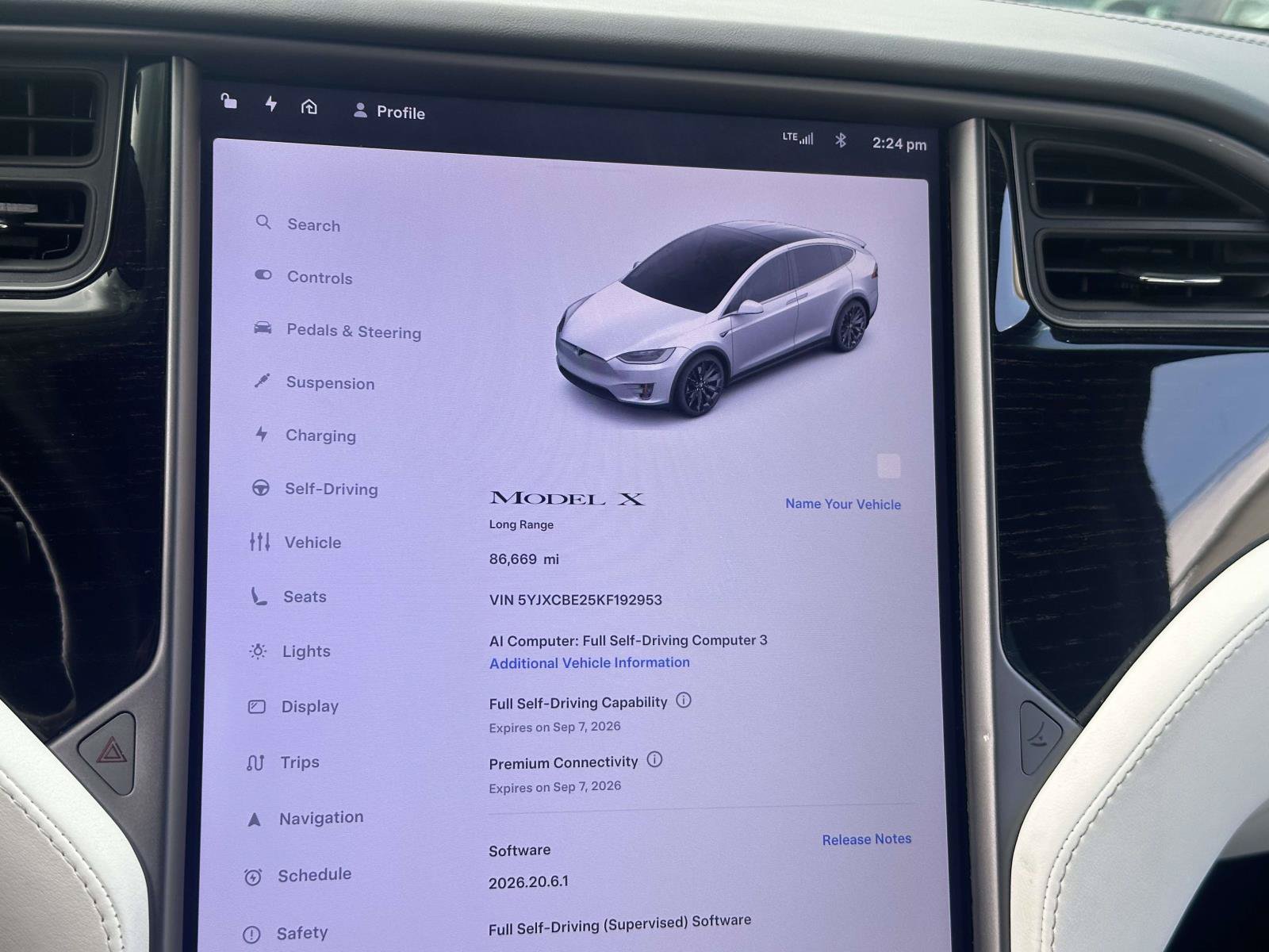 Used 2019 Tesla Model X Long Range AWD/4WD image 29