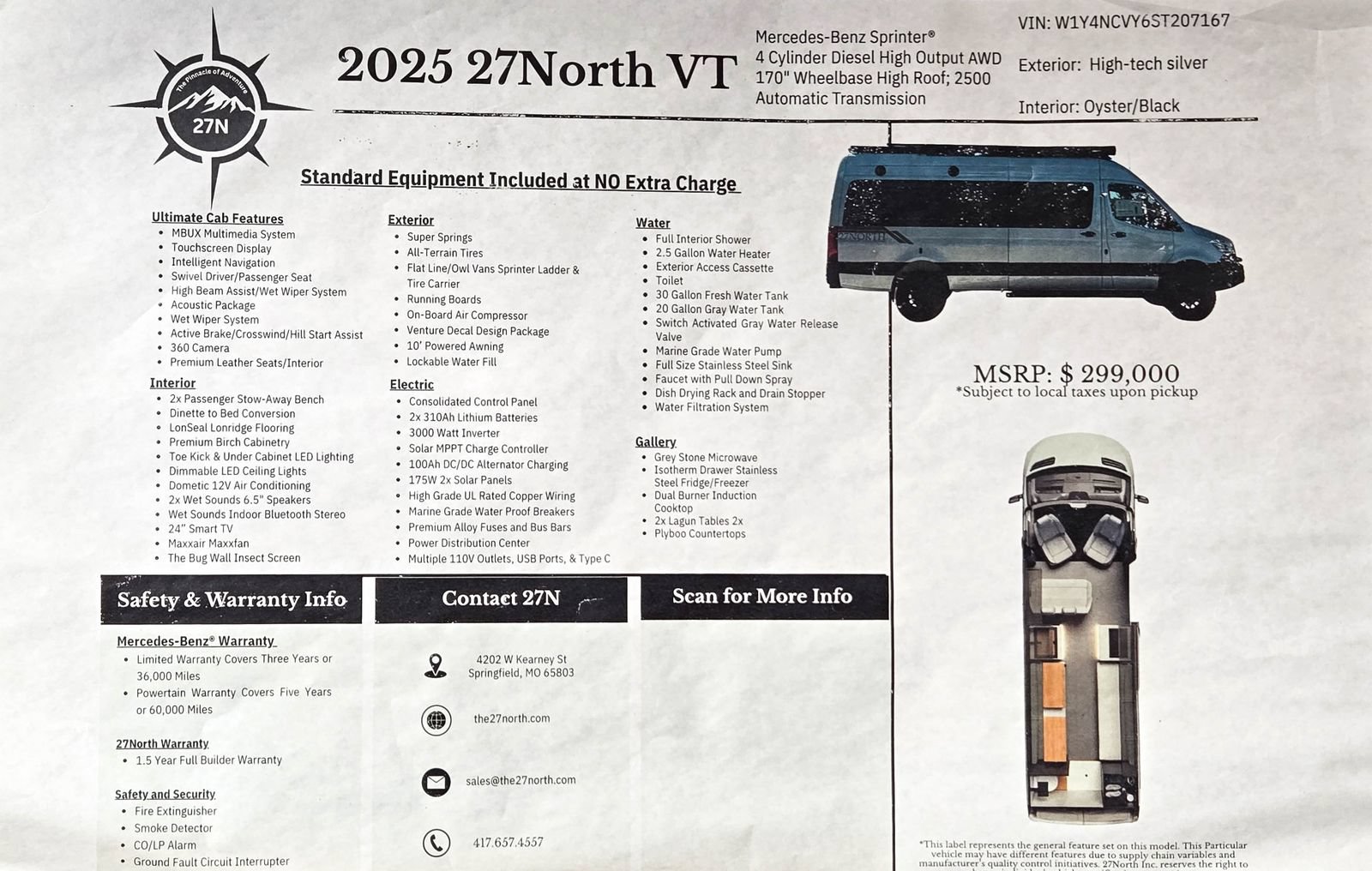 Used 2025 Mercedes-Benz Sprinter 2500 image 48