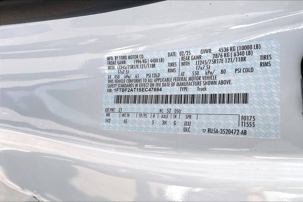 New 2025 Ford F250 XL w/ 360-Degree Camera Package RWD image 10