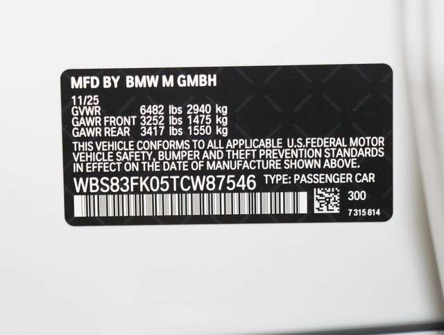 New 2026 BMW M5 w/ Executive Package AWD/4WD image 23