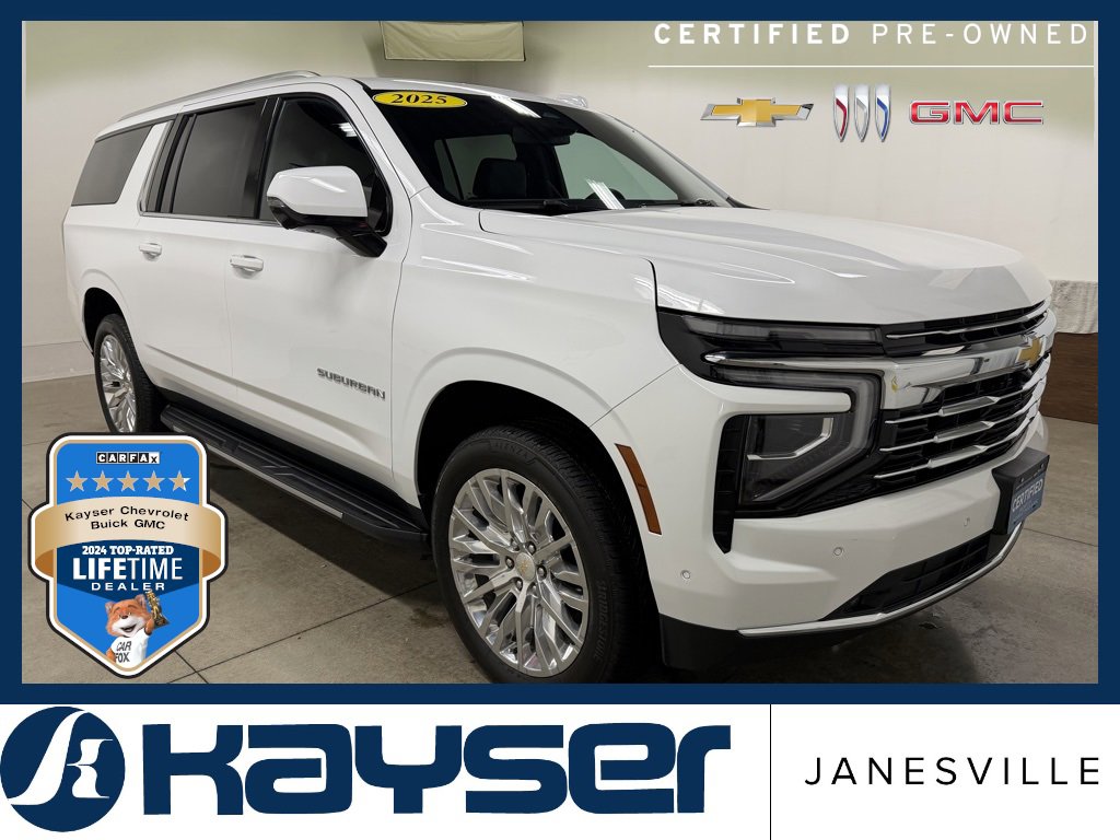 Certified 2025 Chevrolet Suburban LT w/ Comfort Package
