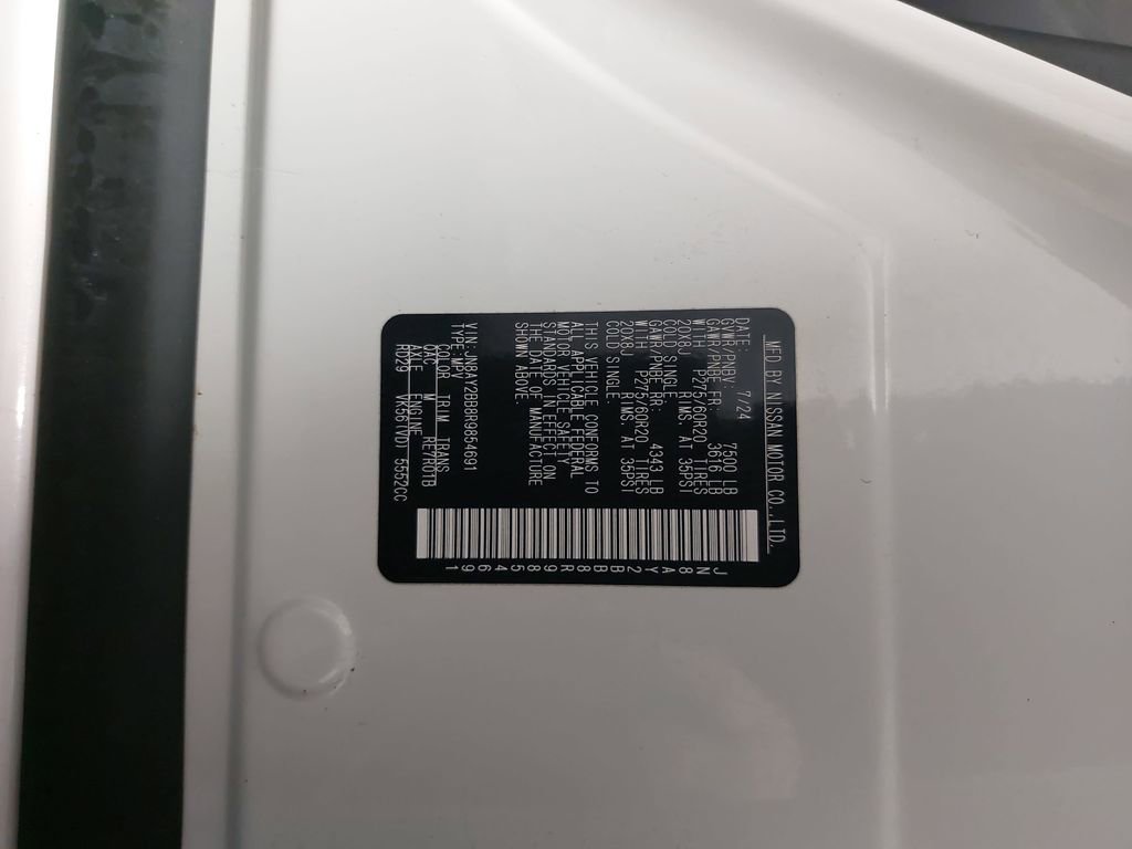 Certified 2024 Nissan Armada SL w/ Captain's Chairs Package image 39