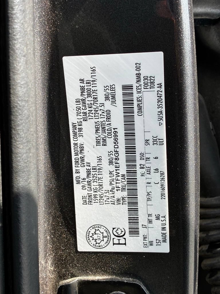 Used 2016 Ford F150 XLT w/ Trailer Tow Package AWD/4WD image 36