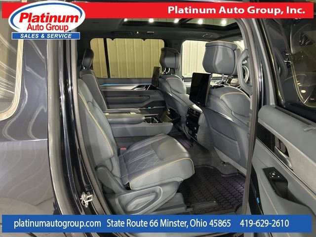 Used 2023 Jeep Grand Wagoneer L Series III w/ Rear Seat Video Group 1 image 32