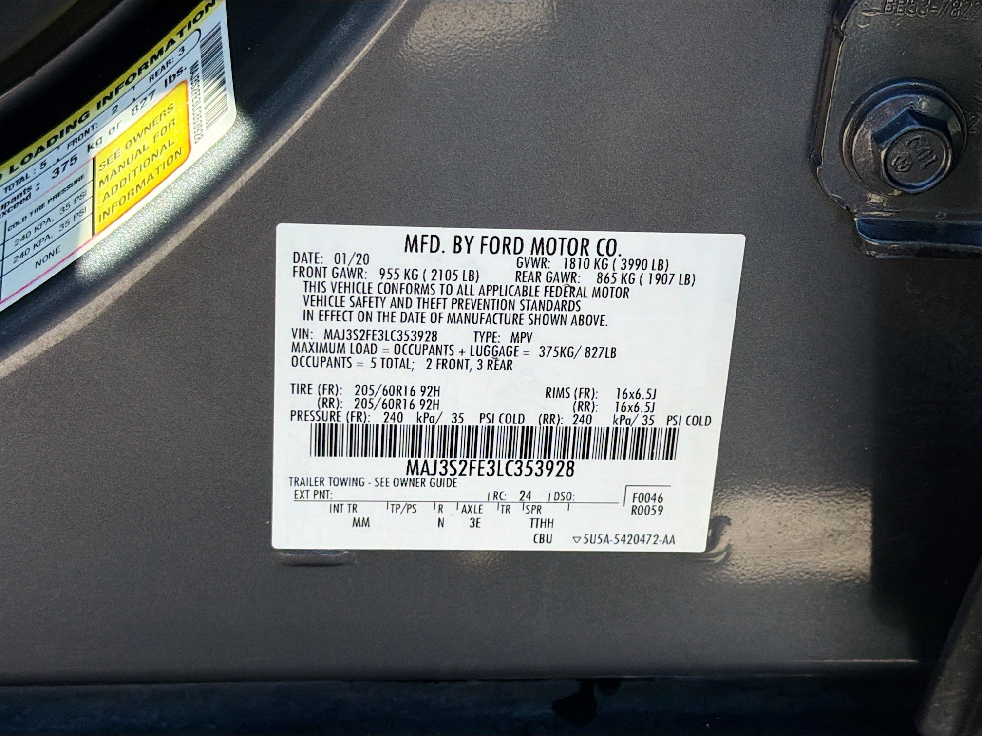 Used 2020 Ford EcoSport S image 41