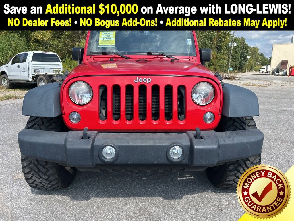 Used 2015 Jeep Wrangler Unlimited Sport w/ Quick Order Package 24S image 2
