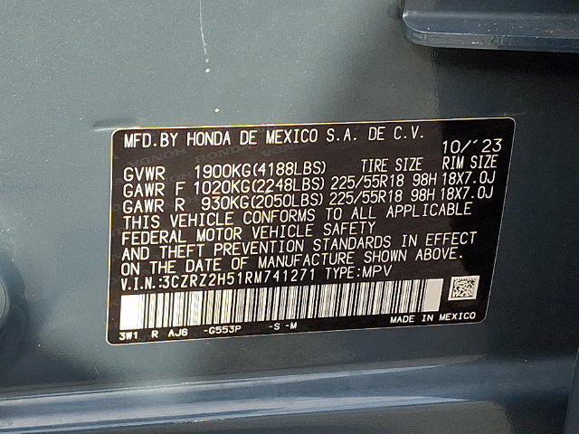 Used 2024 Honda HR-V Sport image 27