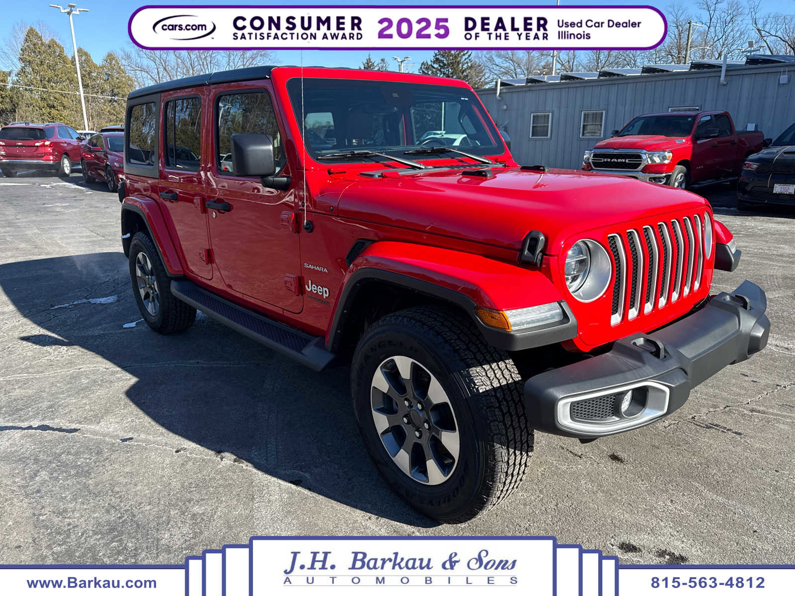 Used 2022 Jeep Wrangler Unlimited Sahara w/ Dual Top Group image 1