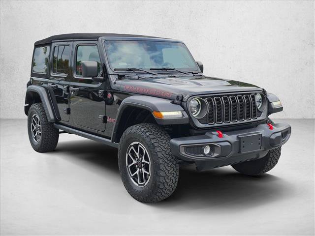 Used 2024 Jeep Wrangler Unlimited Rubicon w/ Safety Group AWD/4WD image 3