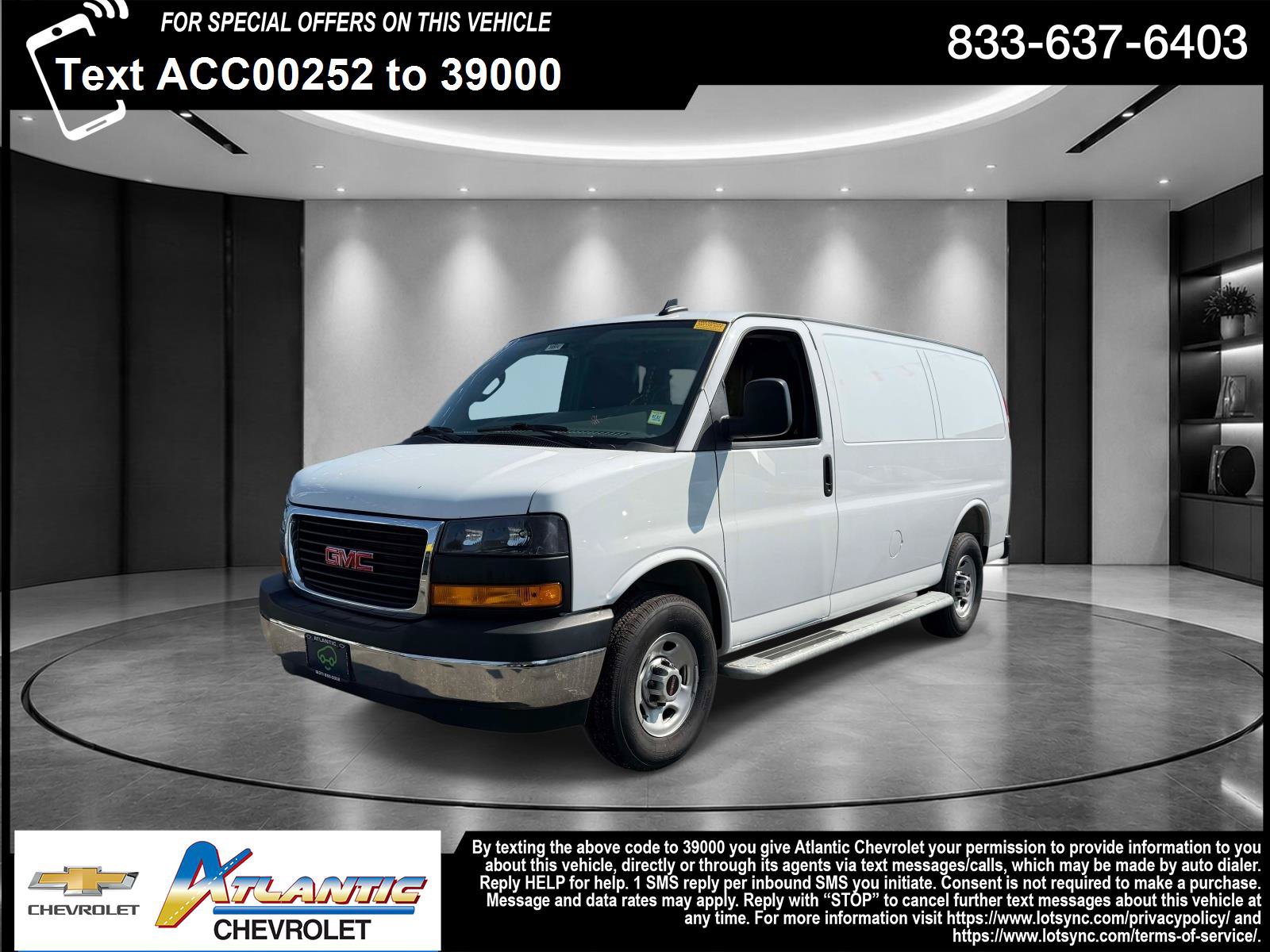 Certified 2025 GMC Savana 2500 w/ Driver Convenience Package RWD image 1