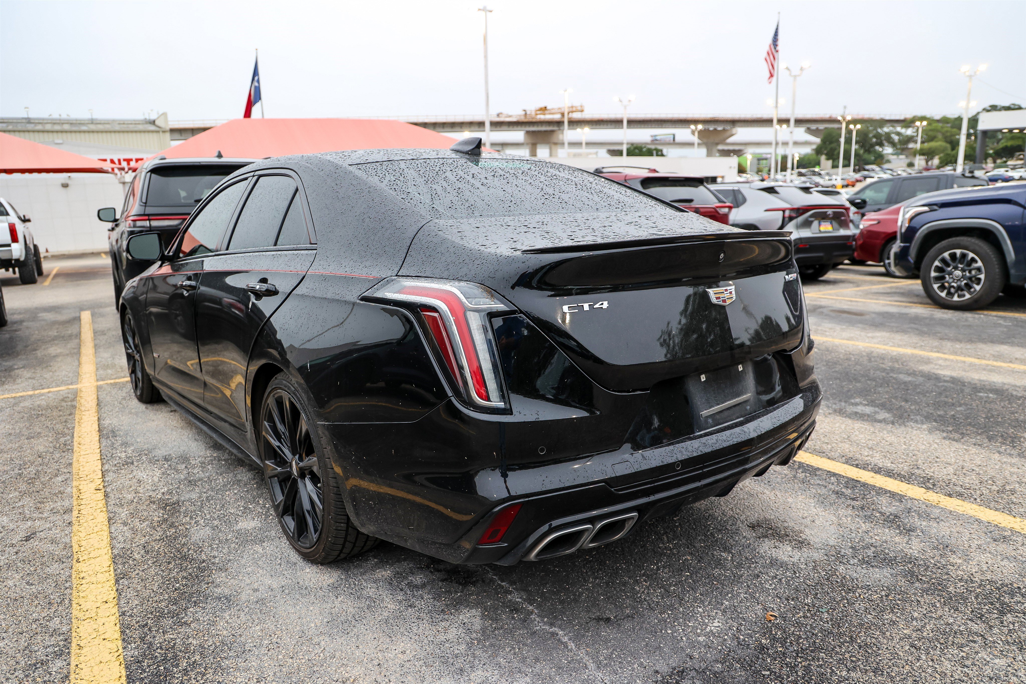 Used 2021 Cadillac CT4 V w/ Climate Package RWD image 8