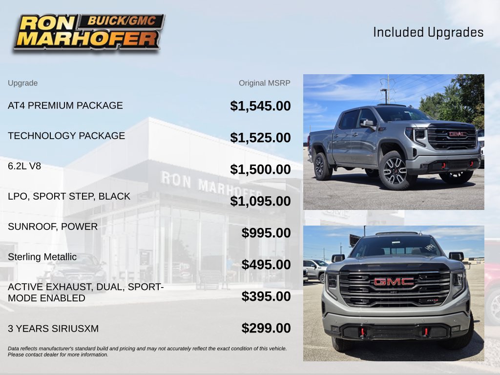 New 2026 GMC Sierra 1500 AT4 w/ AT4 Premium Package AWD/4WD image 6