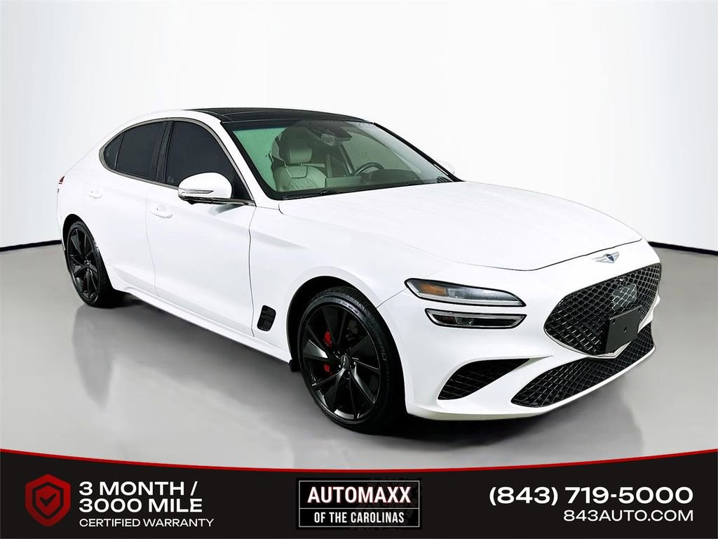 Used 2023 Genesis G70 3.3T w/ Sport Prestige Package image 1