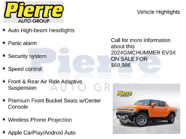 Used 2024 GMC Hummer EV 3X AWD/4WD image 23