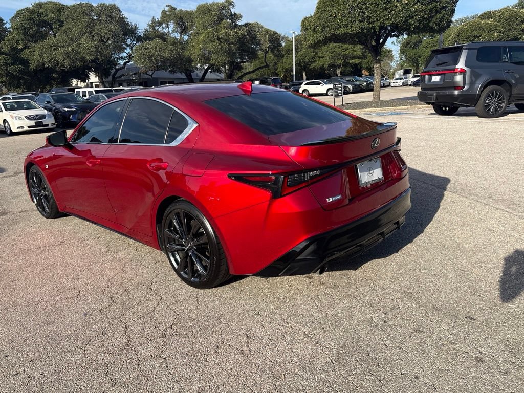 Used 2021 Lexus IS 350 F Sport w/ Accessory Package 2 RWD image 3