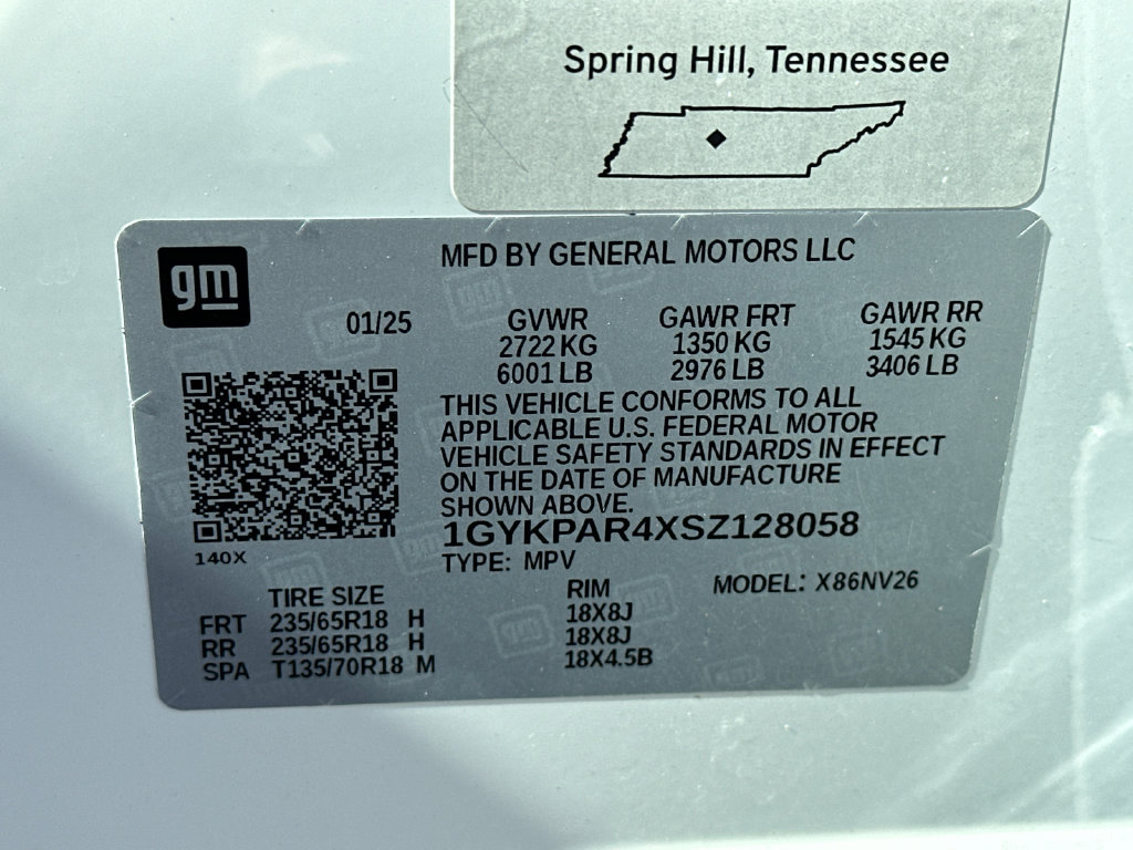 Certified 2025 Cadillac XT6 Luxury FWD image 35