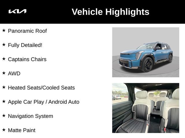 Certified 2024 Kia EV9 GT-Line AWD/4WD image 6