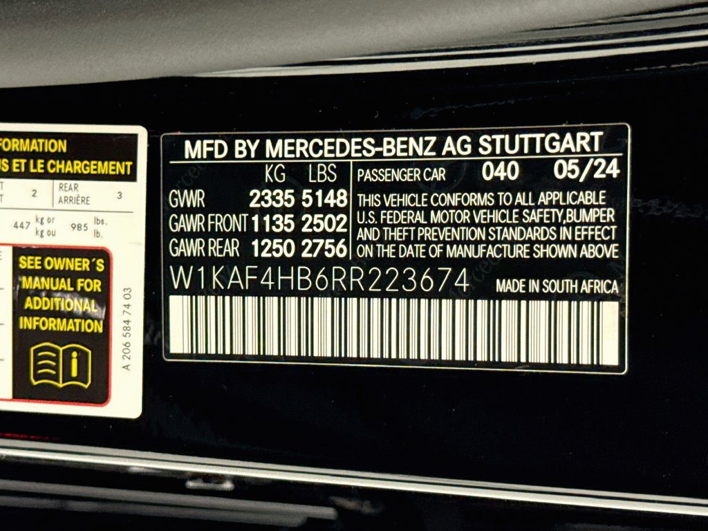 Certified 2024 Mercedes-Benz C 300 4MATIC Sedan image 34