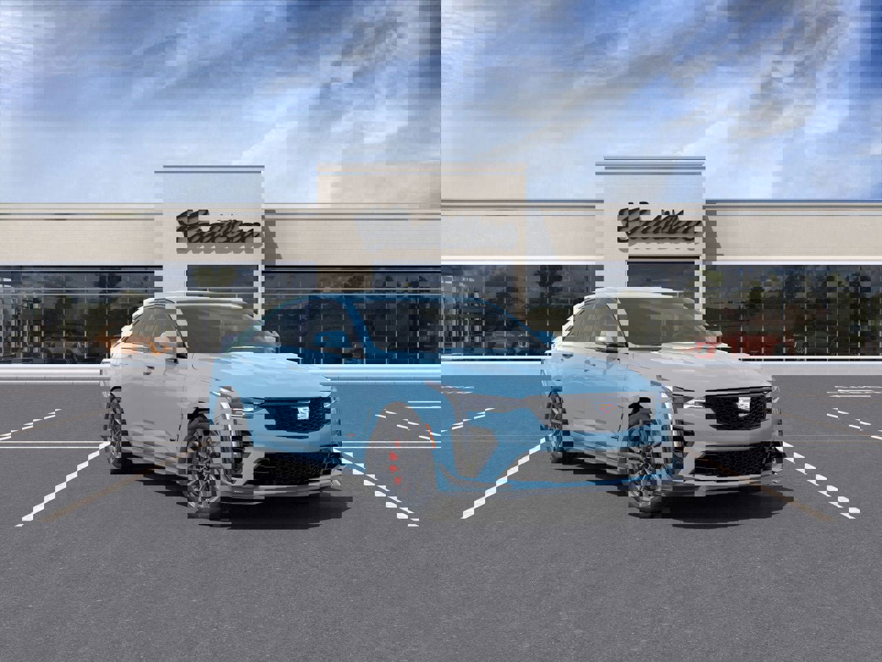 New 2025 Cadillac CT4 V Blackwing w/ Carbon Fiber 1 Package image 1