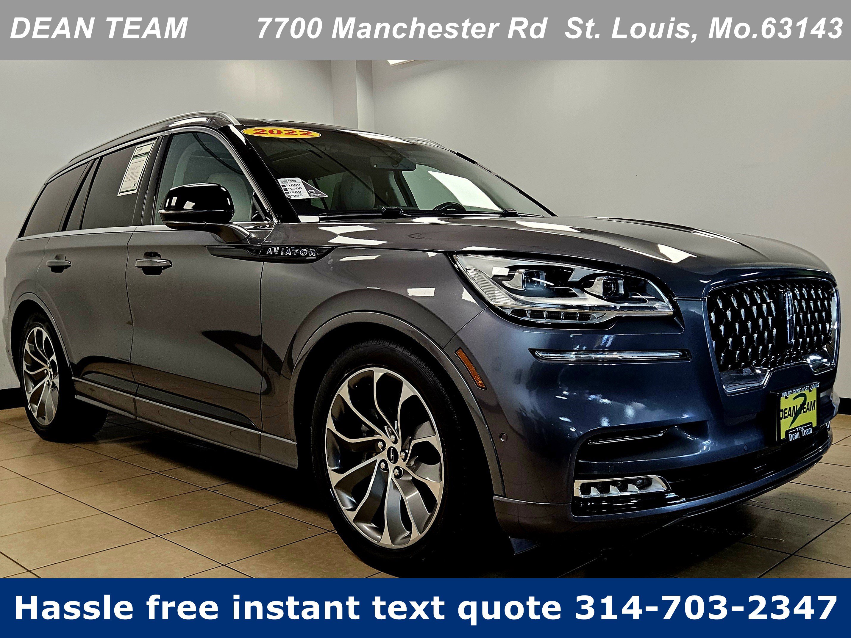Used 2022 Lincoln Aviator Grand Touring w/ Equipment Group 301A image 1