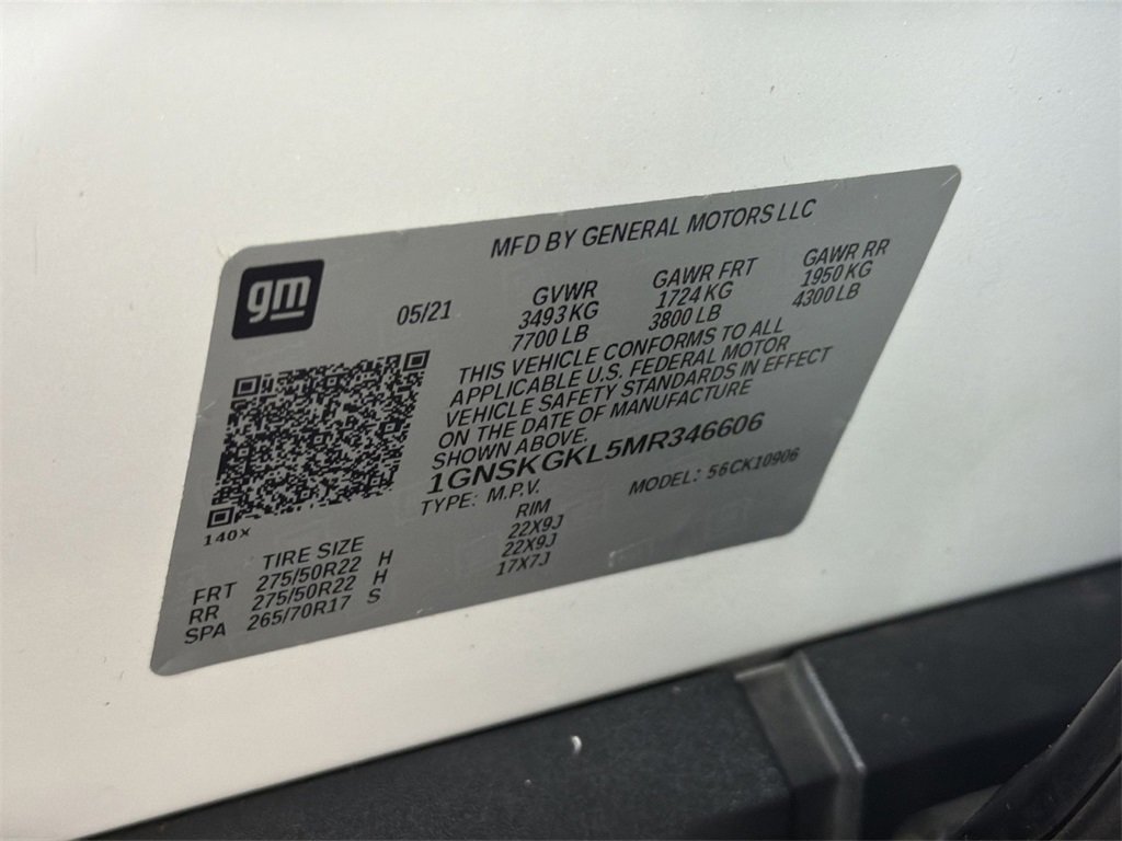 Used 2021 Chevrolet Suburban High Country image 30